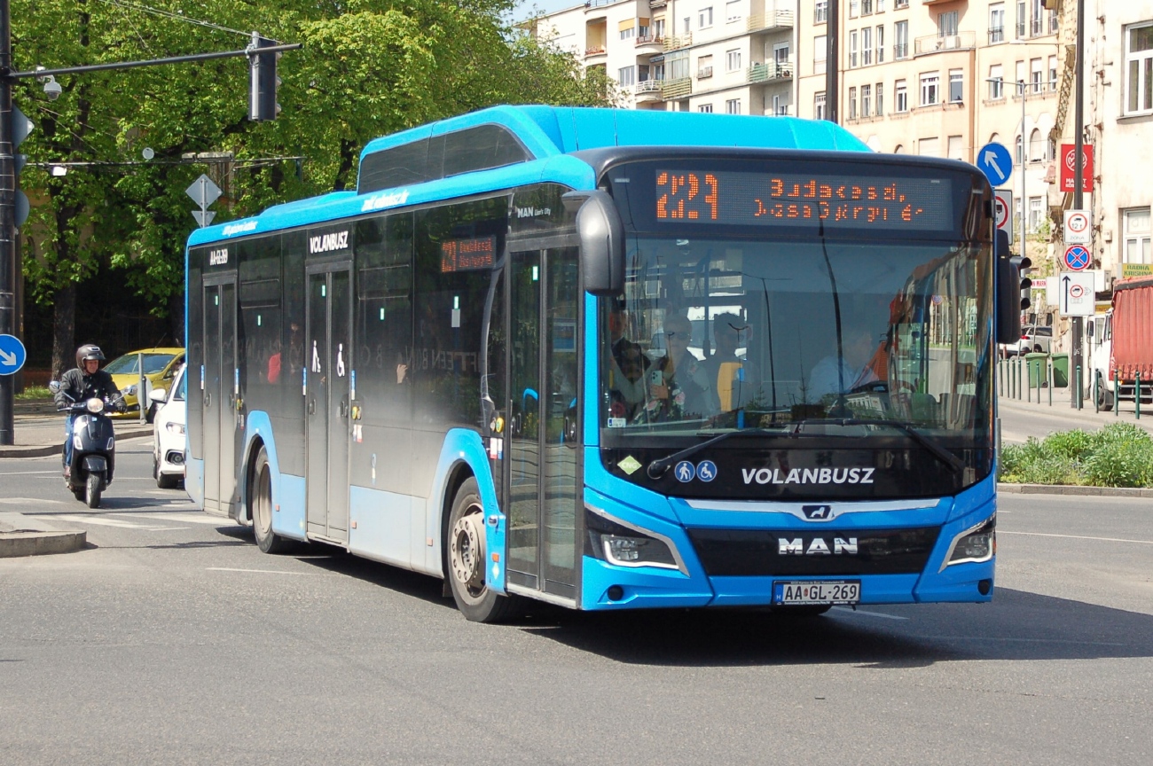 Венгрия, MAN 12C Lion's City 12 G NL320 № AA GL-269