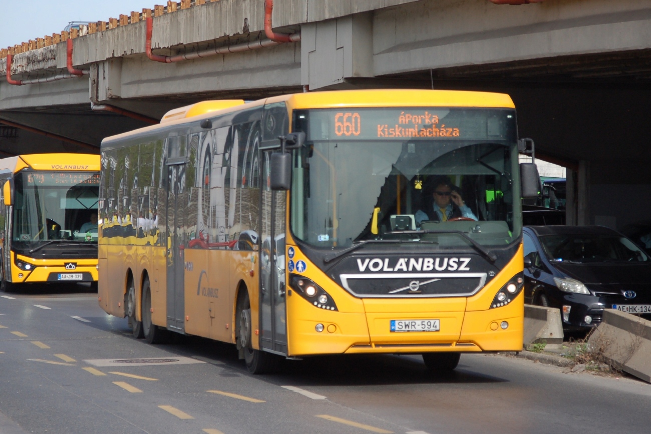 Венгрия, Volvo 8900BLE № SWR-594