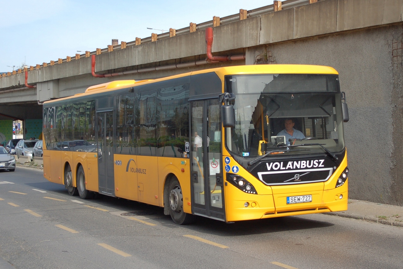 Венгрия, Volvo 8900BLE № SEW-727