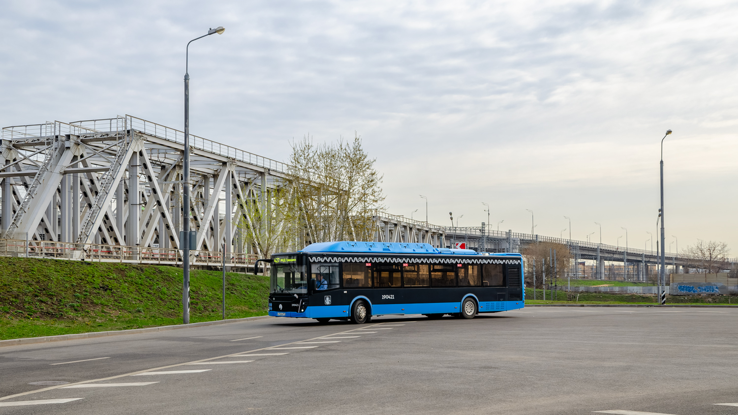 Moskwa, LiAZ-5292.67 (CNG) Nr 190421