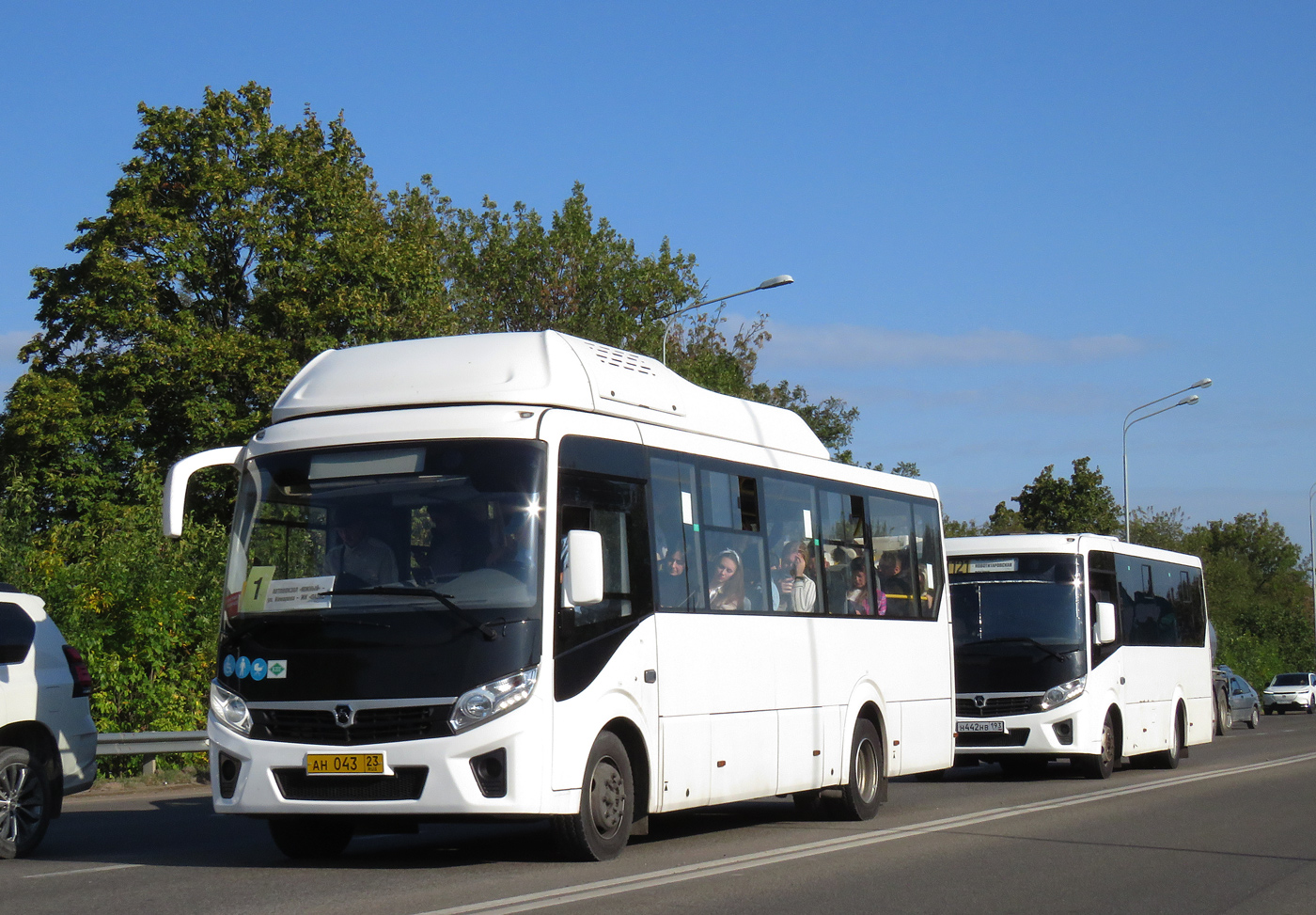 Краснодарский край, ПАЗ-320415-14 "Vector Next" № АН 043 23 Краснодарский край, ПАЗ-320415-14 "Vector Next" № АН 043 23