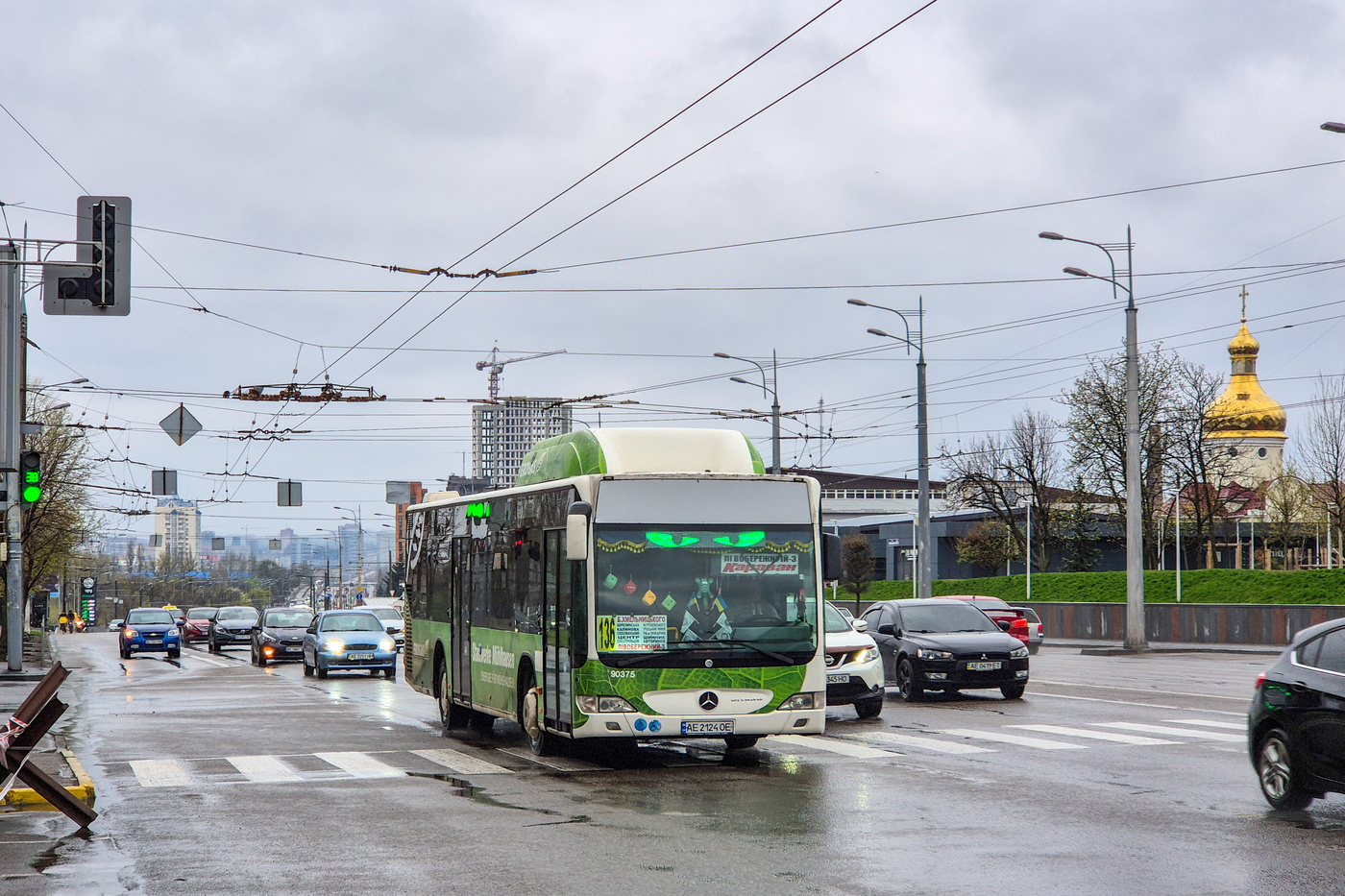 Днепропетровская область, Mercedes-Benz O530 Citaro facelift CNG № AE 2124 OE
