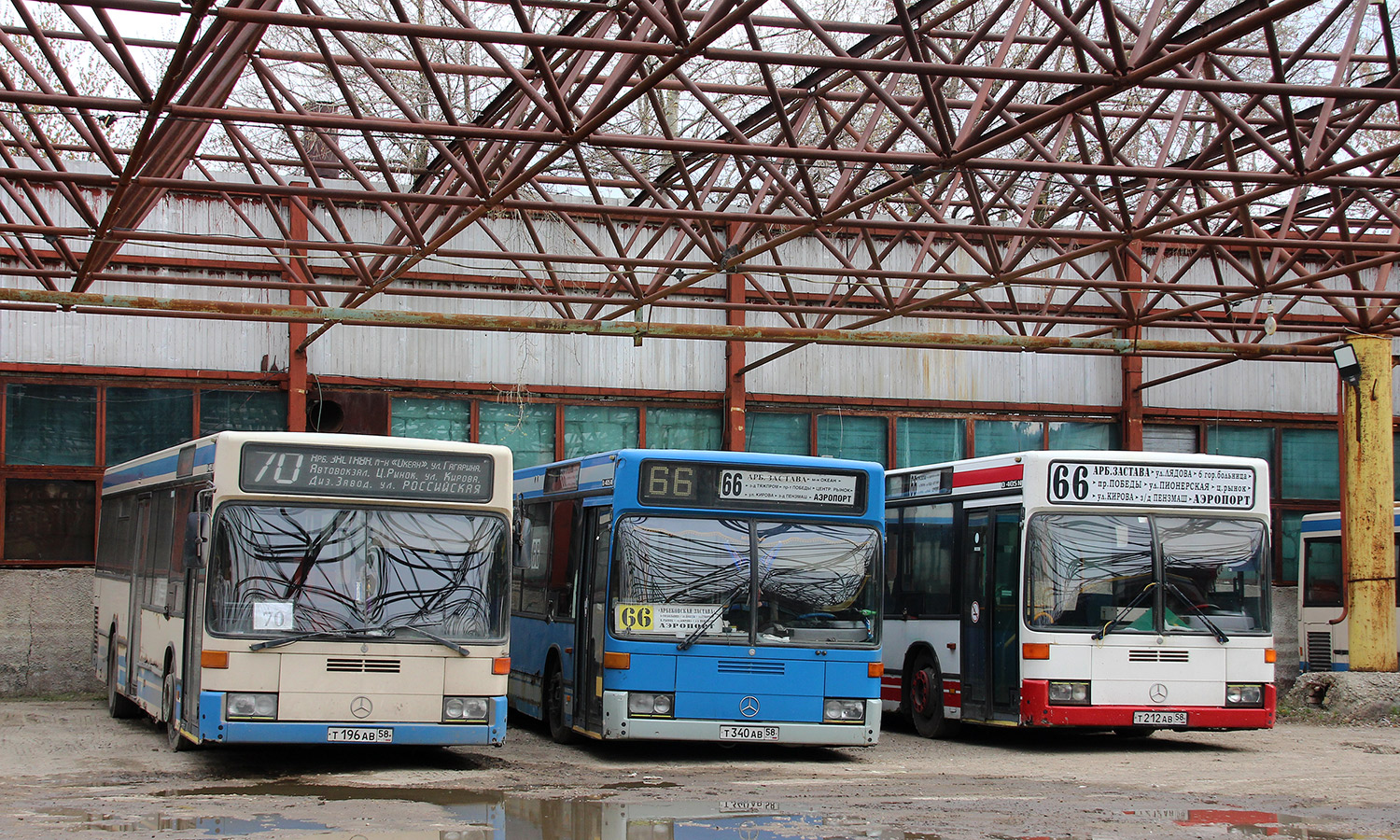 Пензенская область, Mercedes-Benz O405N2 № Т 196 АВ 58