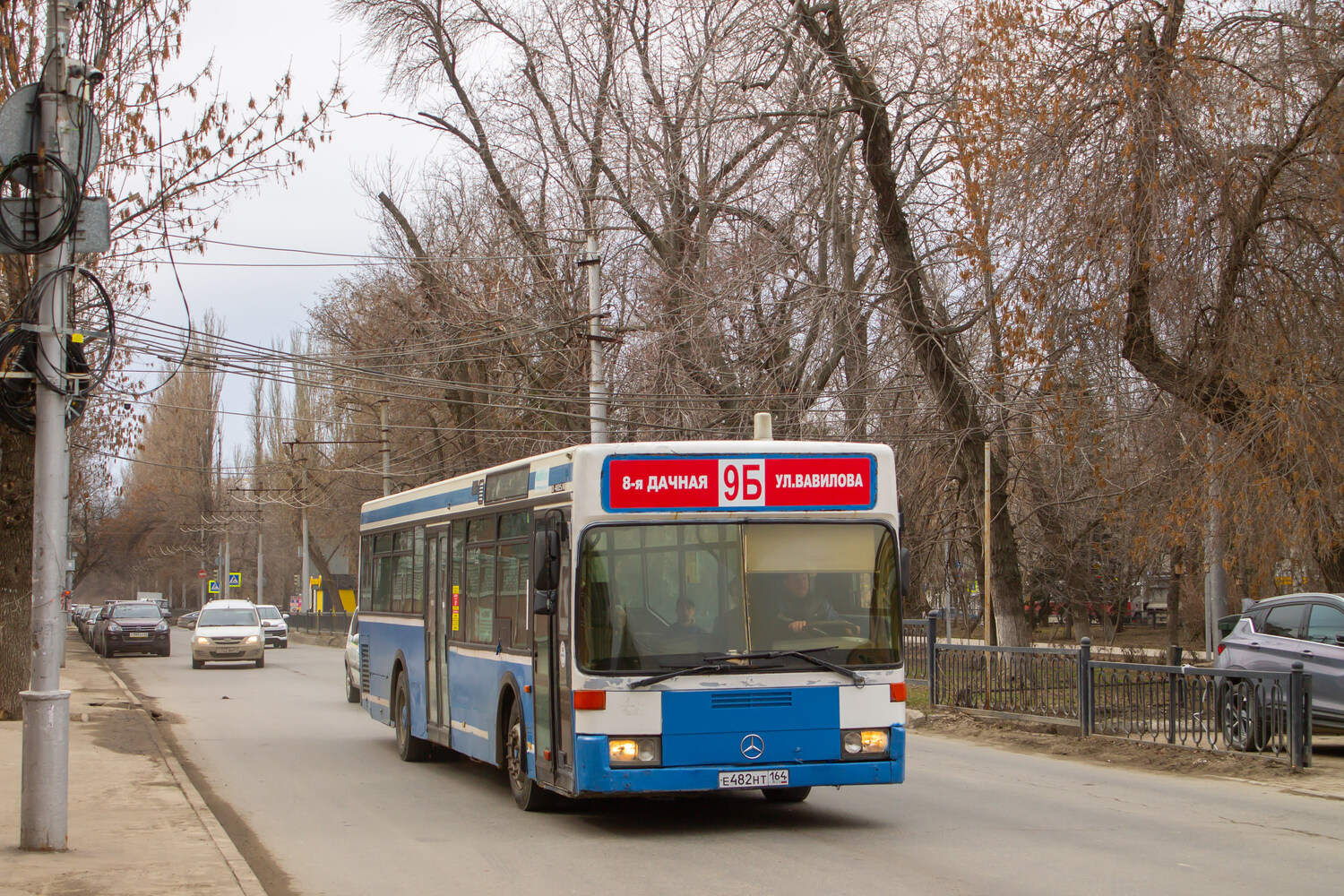 Saratov region, Mercedes-Benz O405N2 Nr. Е 482 НТ 164