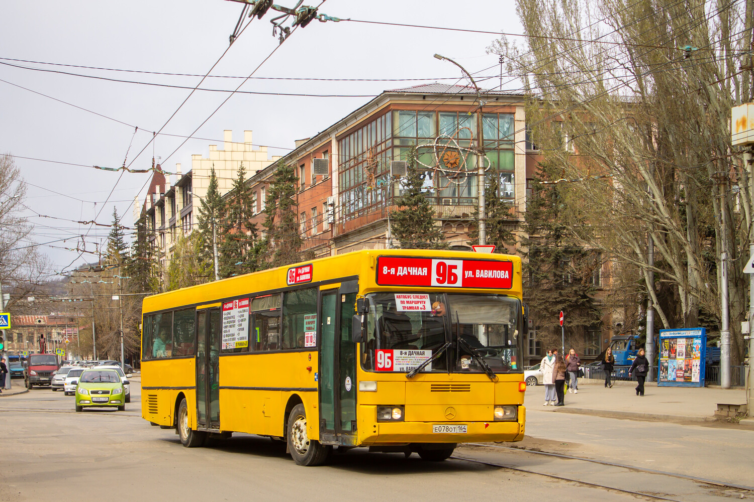 Саратовская область, Mercedes-Benz O405 № Е 078 ОТ 164
