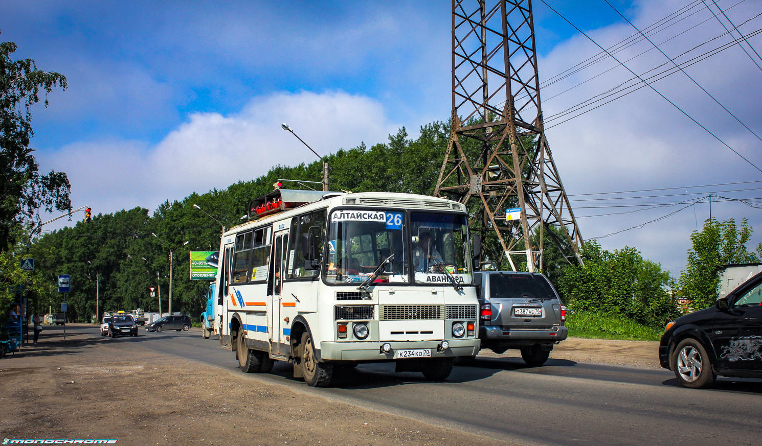 Томская область, ПАЗ-32054 № К 234 КО 70