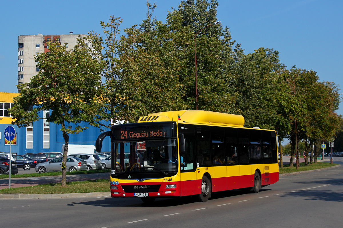 Литва, MAN A21 Lion's City NL273 CNG № 1148