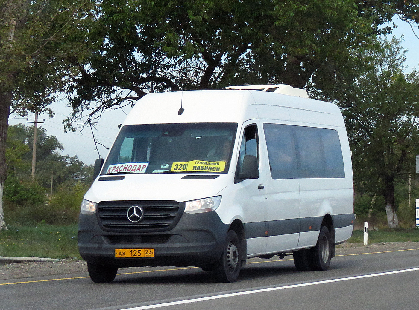 Краснодарский край, Луидор-223602 (MB Sprinter) № АК 125 23