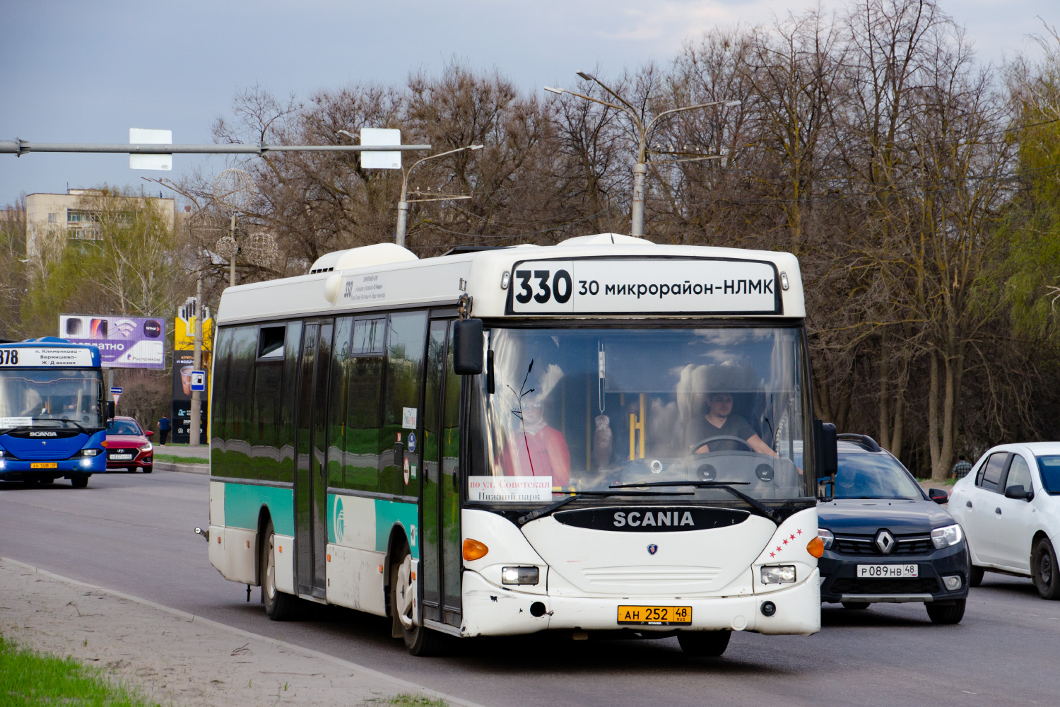 Липецкая область, Scania OmniLink I (Скания-Питер) № АН 252 48