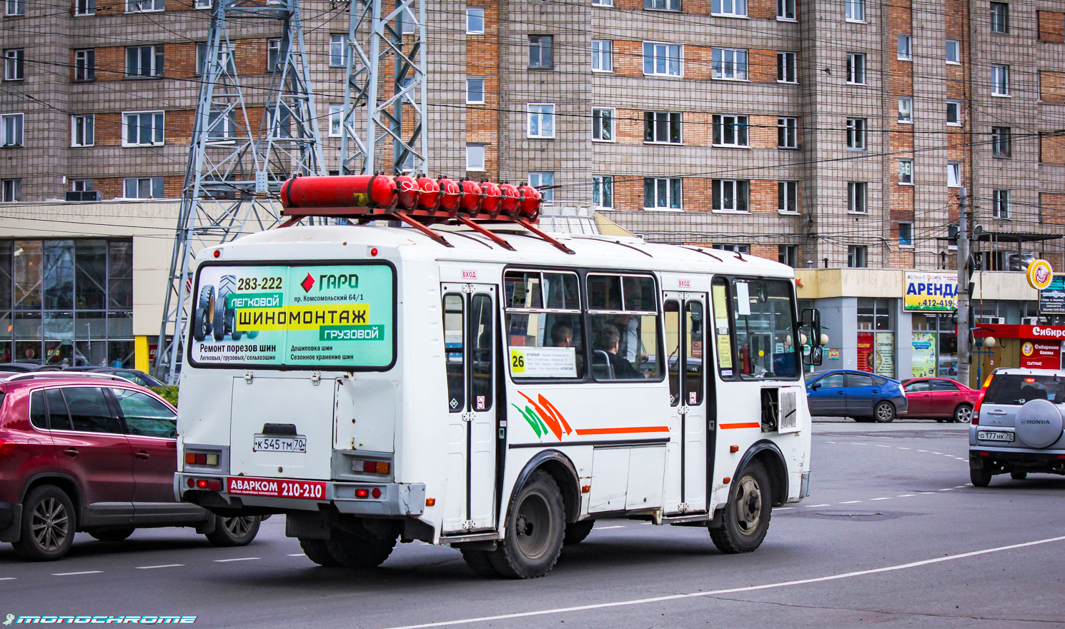 Томская область, ПАЗ-32054 № К 545 ТМ 70