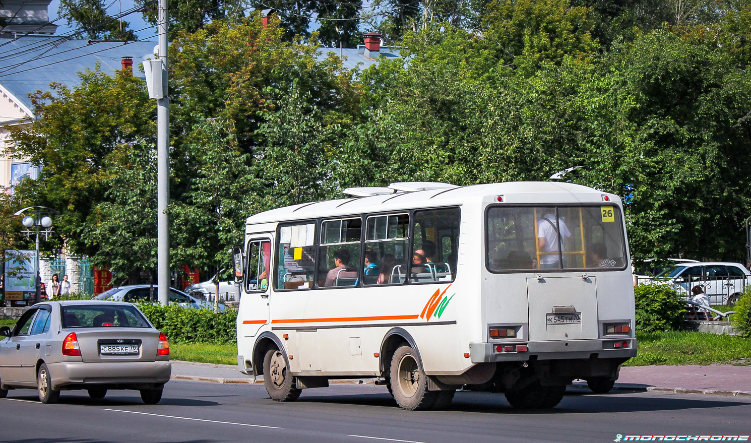 Томская область, ПАЗ-32054 № К 545 ТМ 70