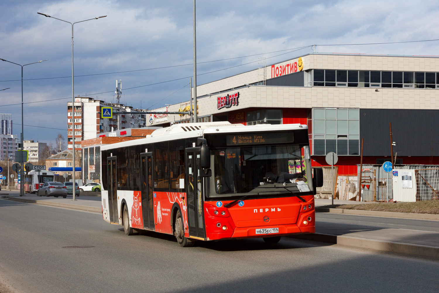 Пермский край, ЛиАЗ-5292.65 № Н 635 ЕС 159