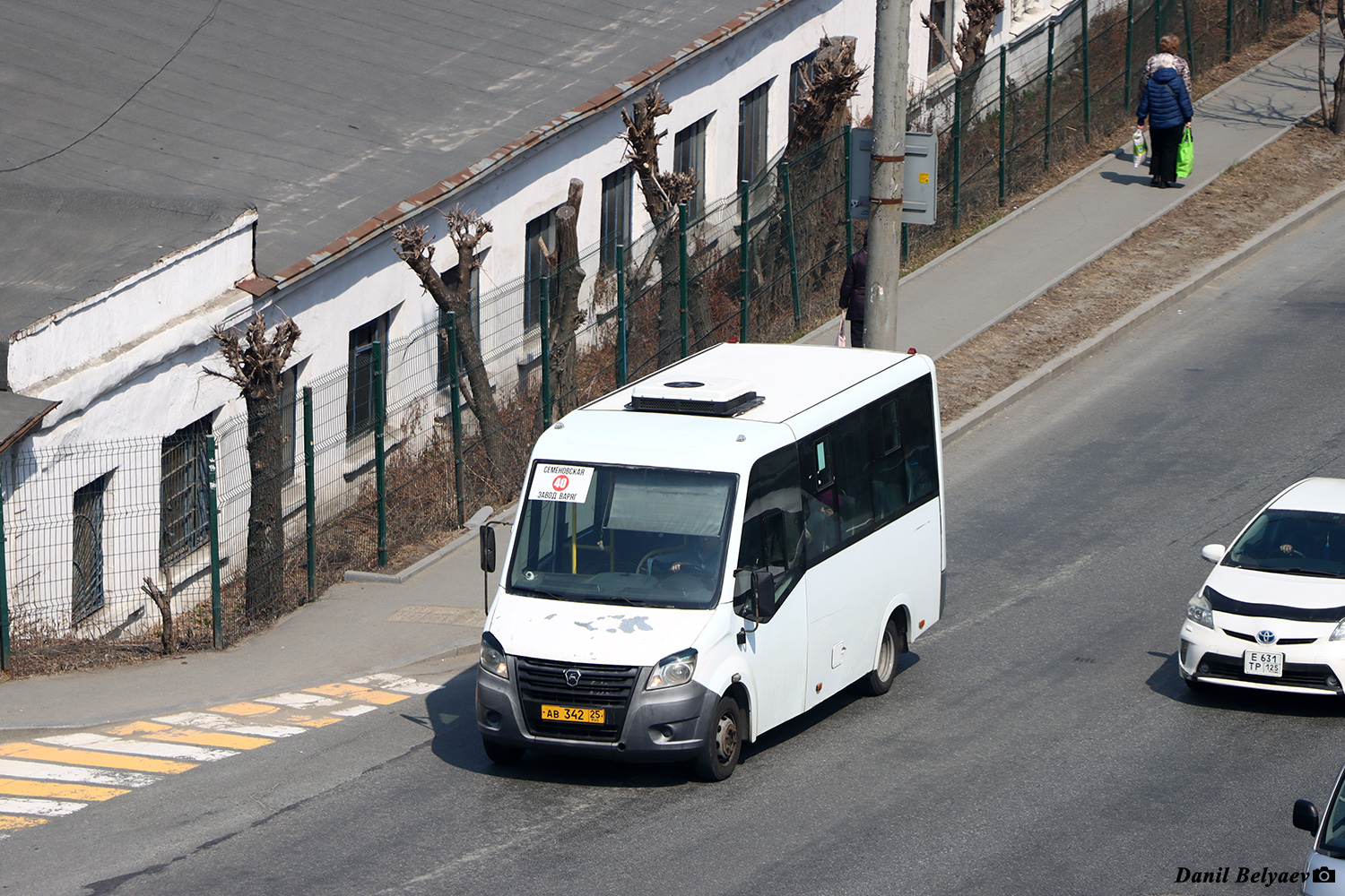 Приморский край, ГАЗ-A64R42 Next № АВ 342 25