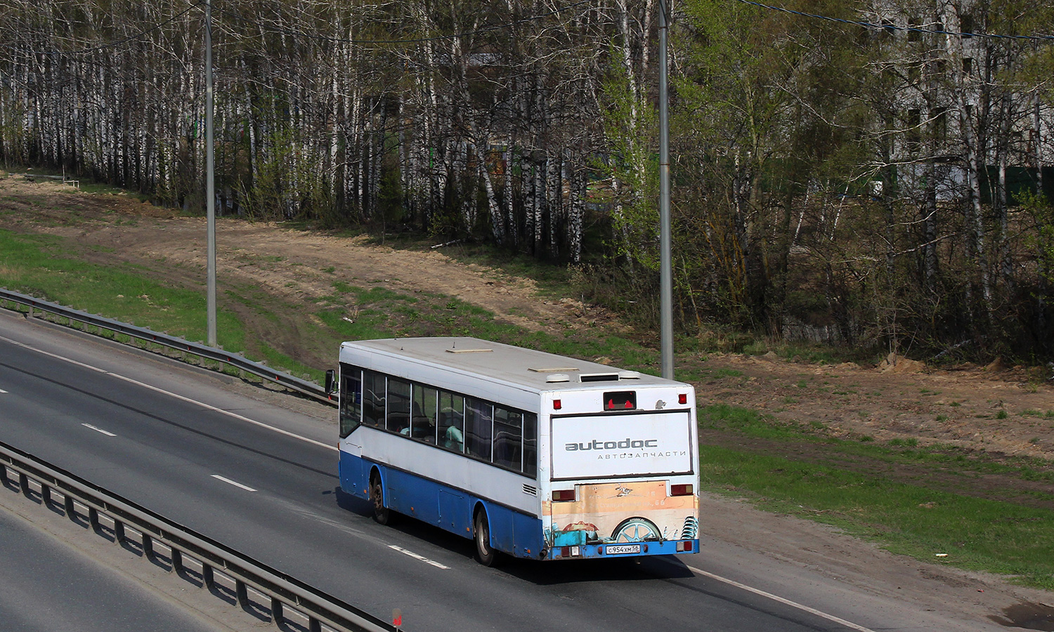 Пензенская область, Mercedes-Benz O405 № С 954 ХМ 58