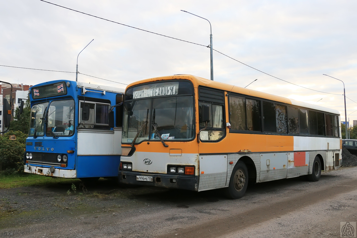 Санкт-Петербург, VBK M50 № Е 964 КТ 98; Москва, Hyundai AeroCity № Н 996 МЕ 199