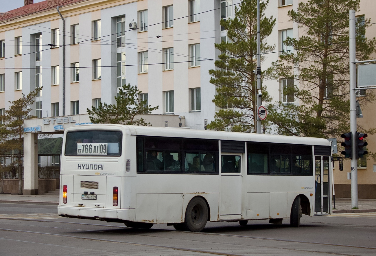 Карагандинская область, Hyundai New Super AeroCity № 766 AI 09