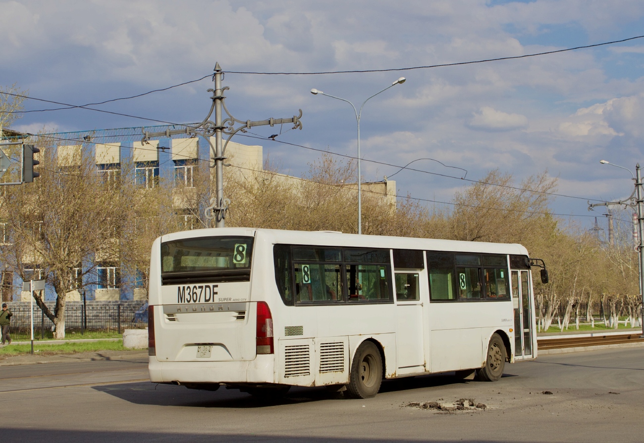 Карагандинская область, Hyundai New Super AeroCity 1F/L № M 367 DF
