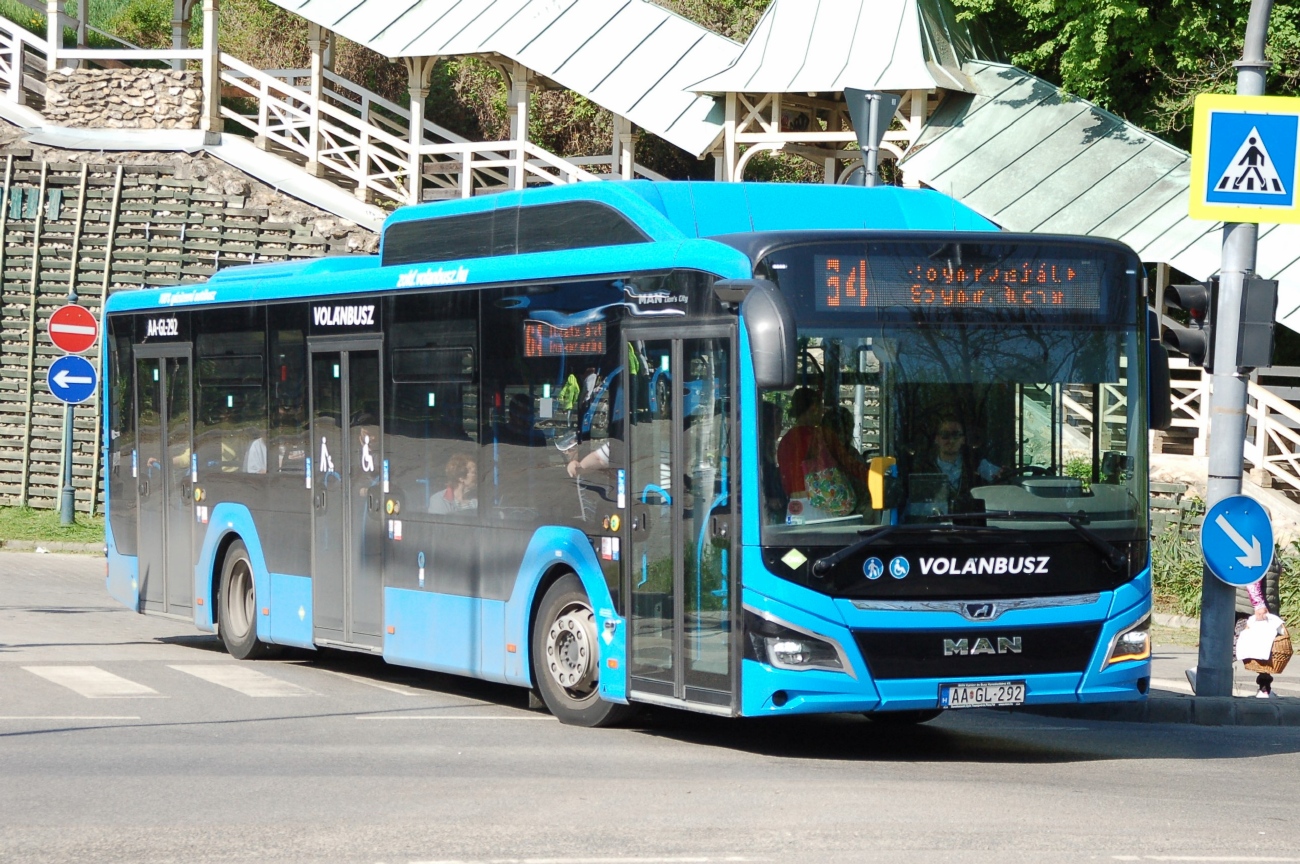 Венгрия, MAN 12C Lion's City 12 G NL320 № AA GL-292