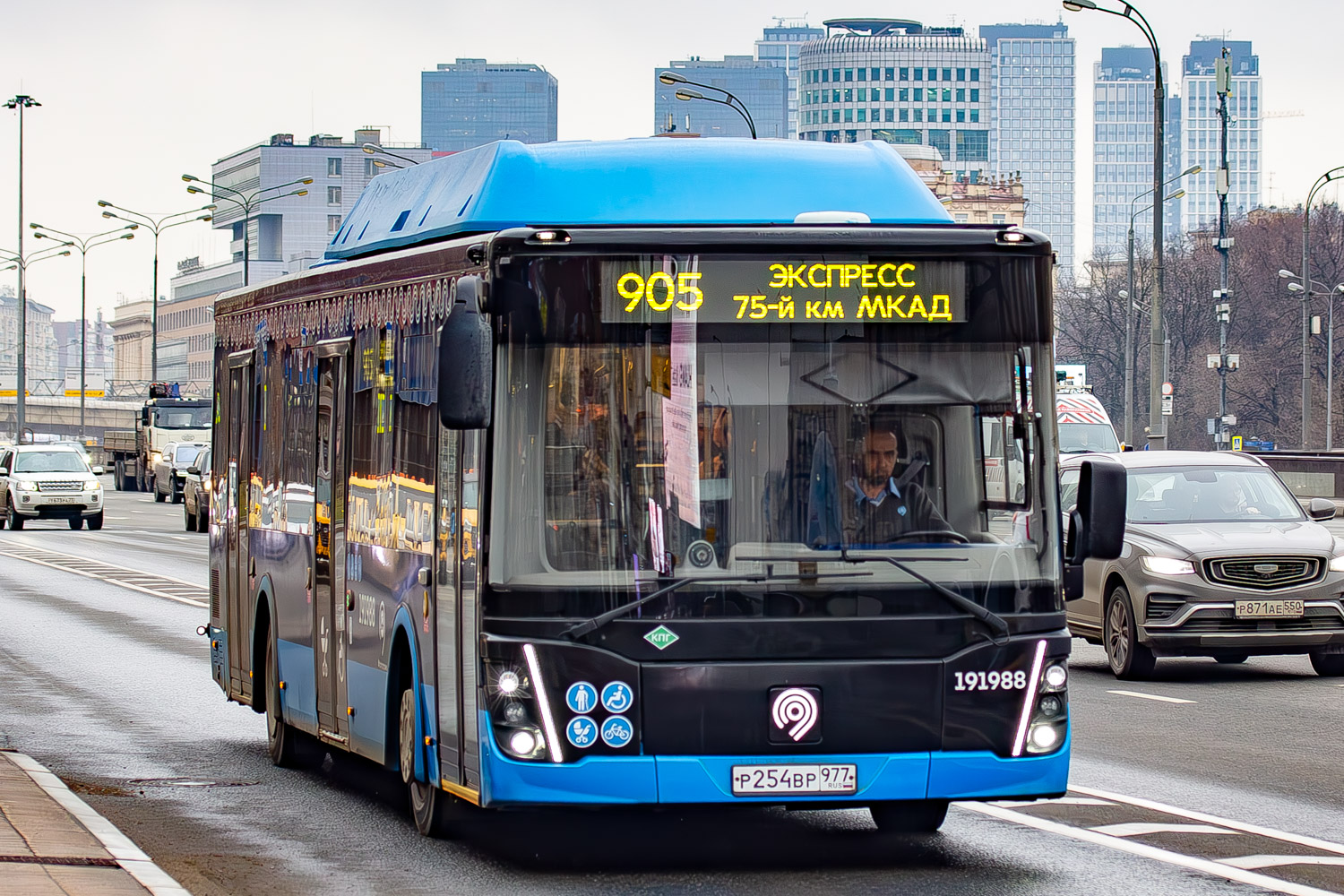 Москва, ЛиАЗ-5292.67 (CNG) № 191988