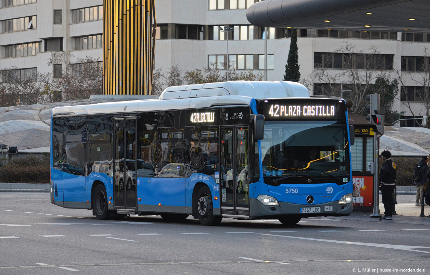 Испания, Mercedes-Benz Citaro C2 NGT № 5750