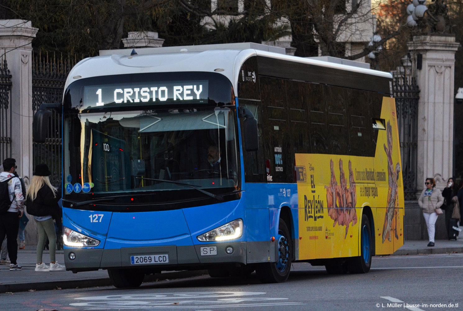 Испания, Irizar i2e 12 № 127