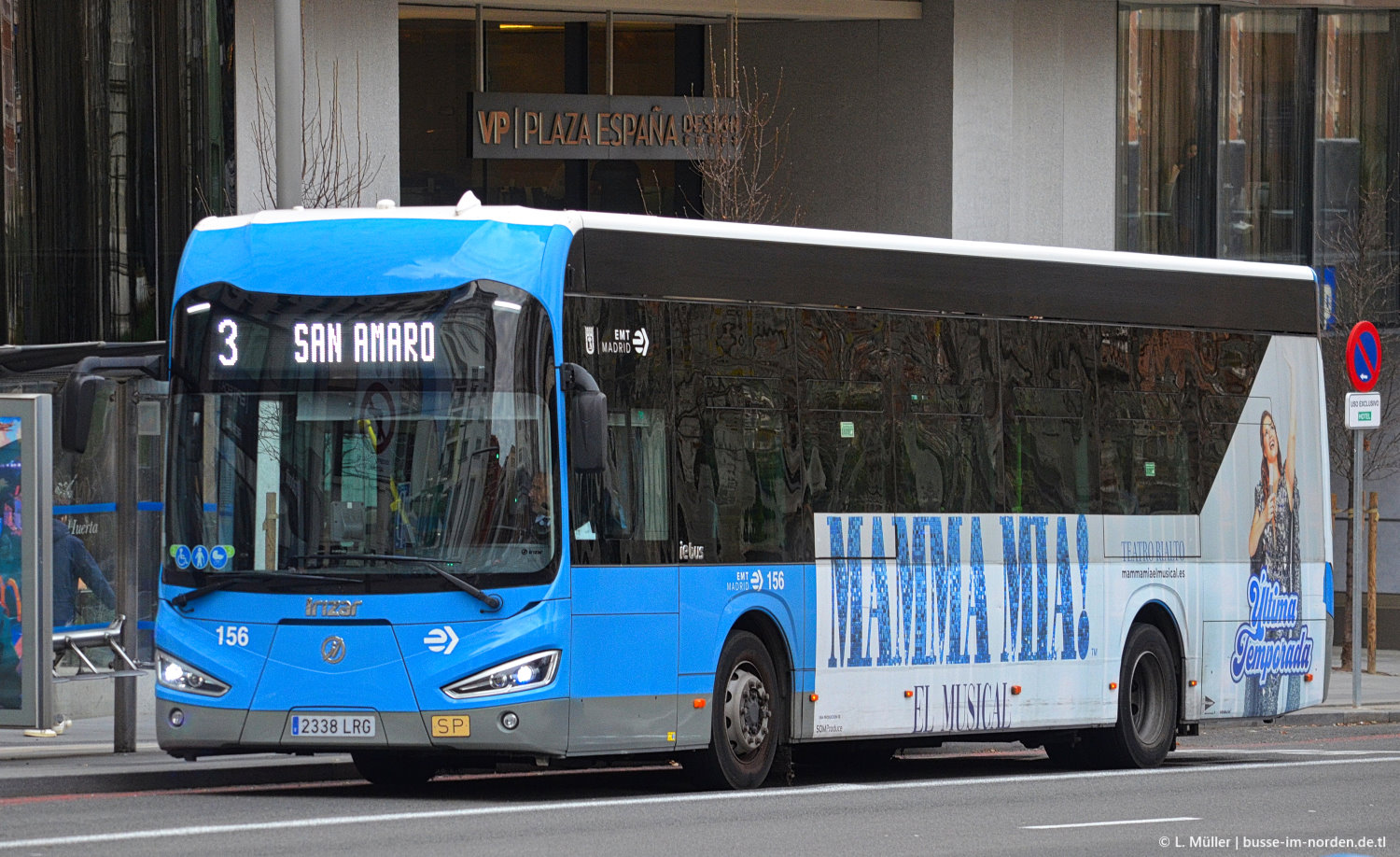 Испания, Irizar ie bus 12m № 156