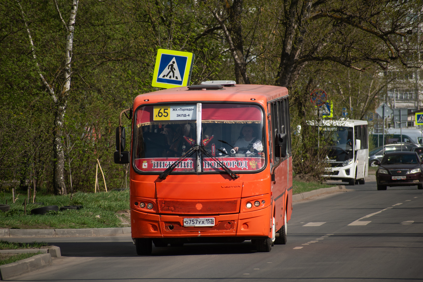 Нижегородская область, ПАЗ-320414-05 "Вектор" № О 757 УХ 152; Нижегородская область, ПАЗ-320415-04 "Vector Next" № А 095 СЕ 252