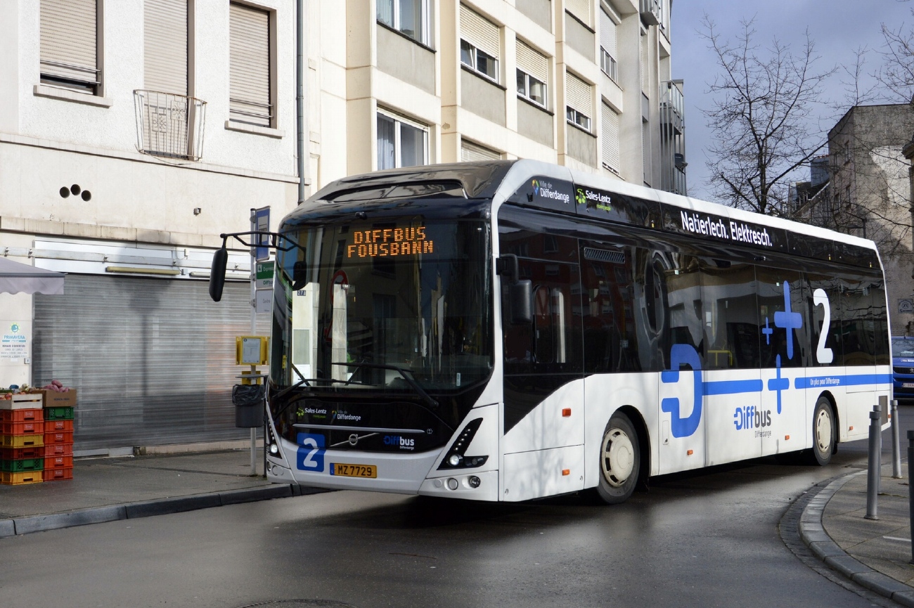 Люксембург, Volvo 7900E № MZ 7729