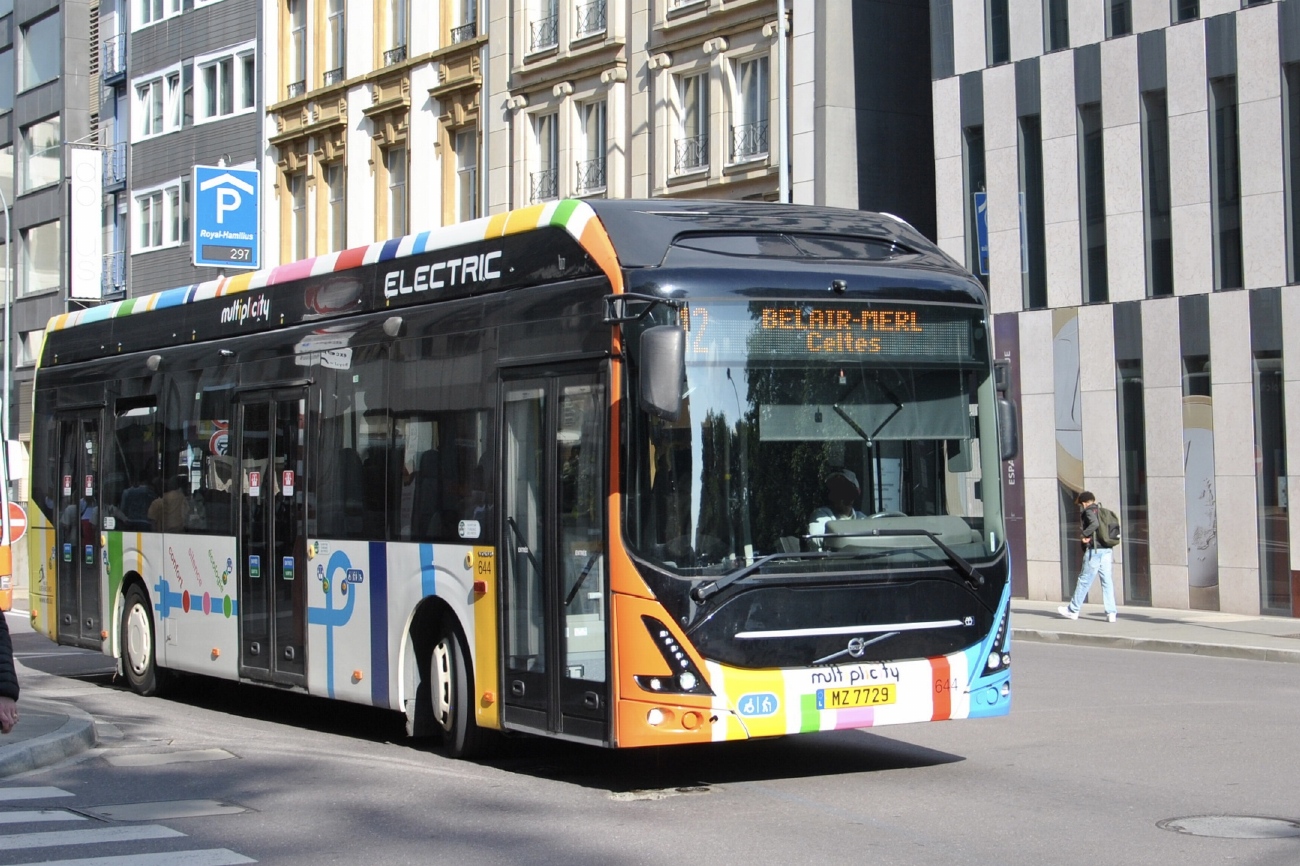Люксембург, Volvo 7900E № 644