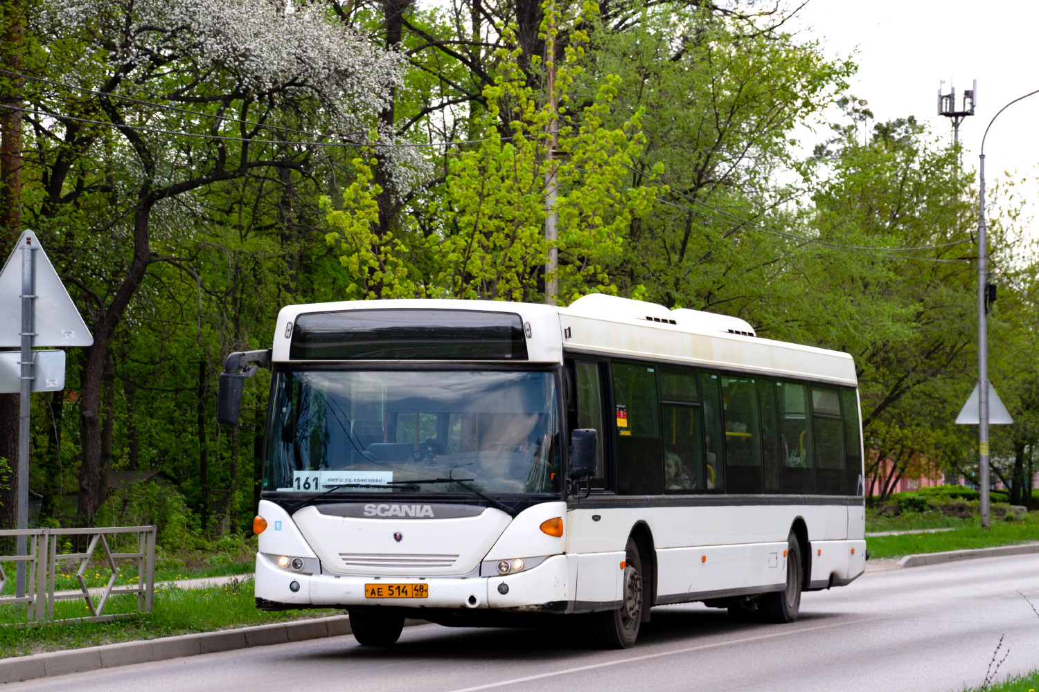 Липецкая область, Scania OmniCity II № АЕ 514 48