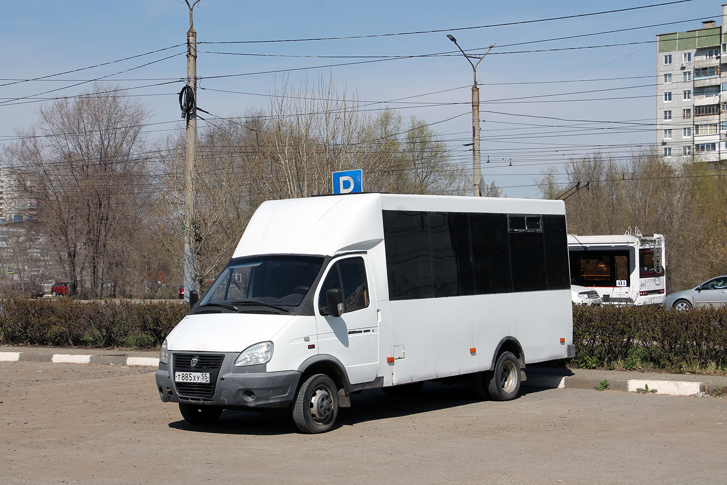 Омская область, Тула-2221 № Т 885 ХУ 55