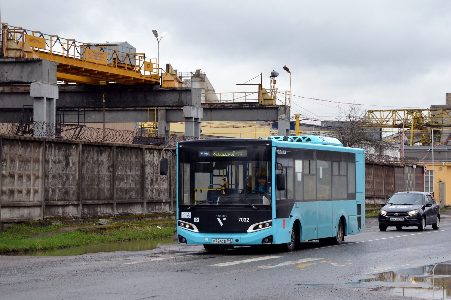 Санкт-Петербург, Volgabus-4298.G4 (LNG) № 7032