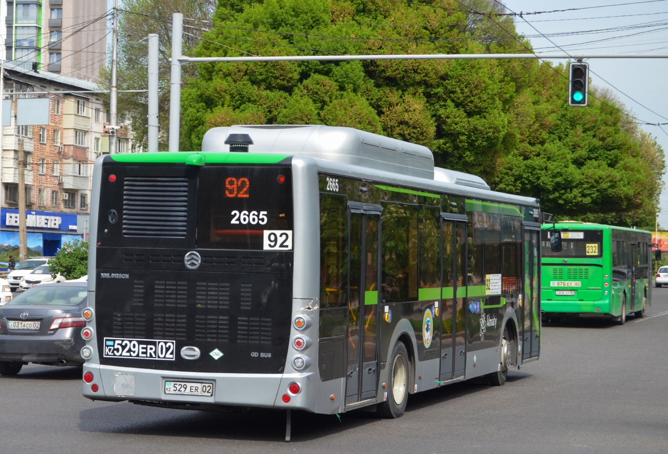 Алматы, Golden Dragon XML6125CN (Hyundai Trans Auto) № 2665