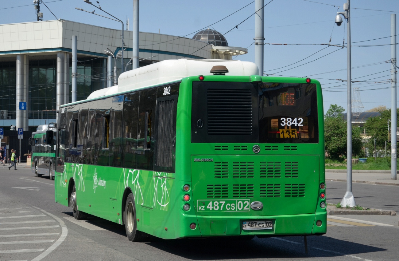 Алматы, Golden Dragon XML6125CN (Hyundai Trans Auto) № 3842