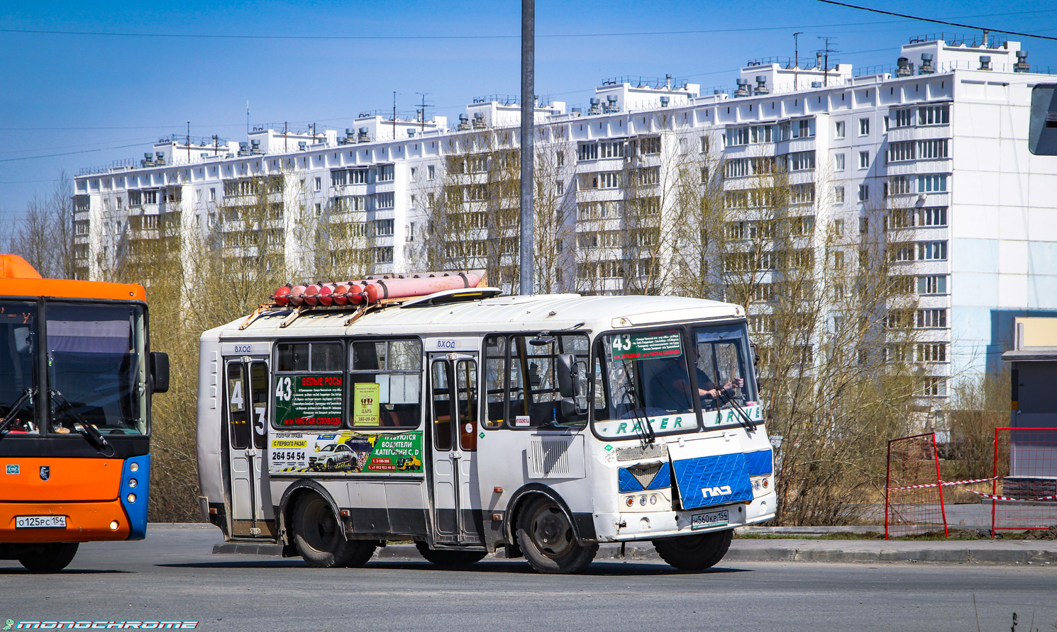 Новосибирская область, ПАЗ-32054 № Н 560 КР 154