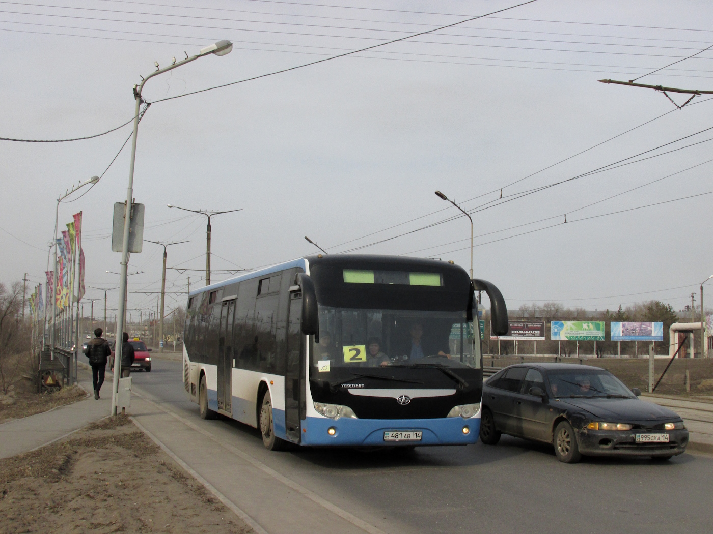 Павлодарская область, Zonda YCK6128HC № 481 AB 14