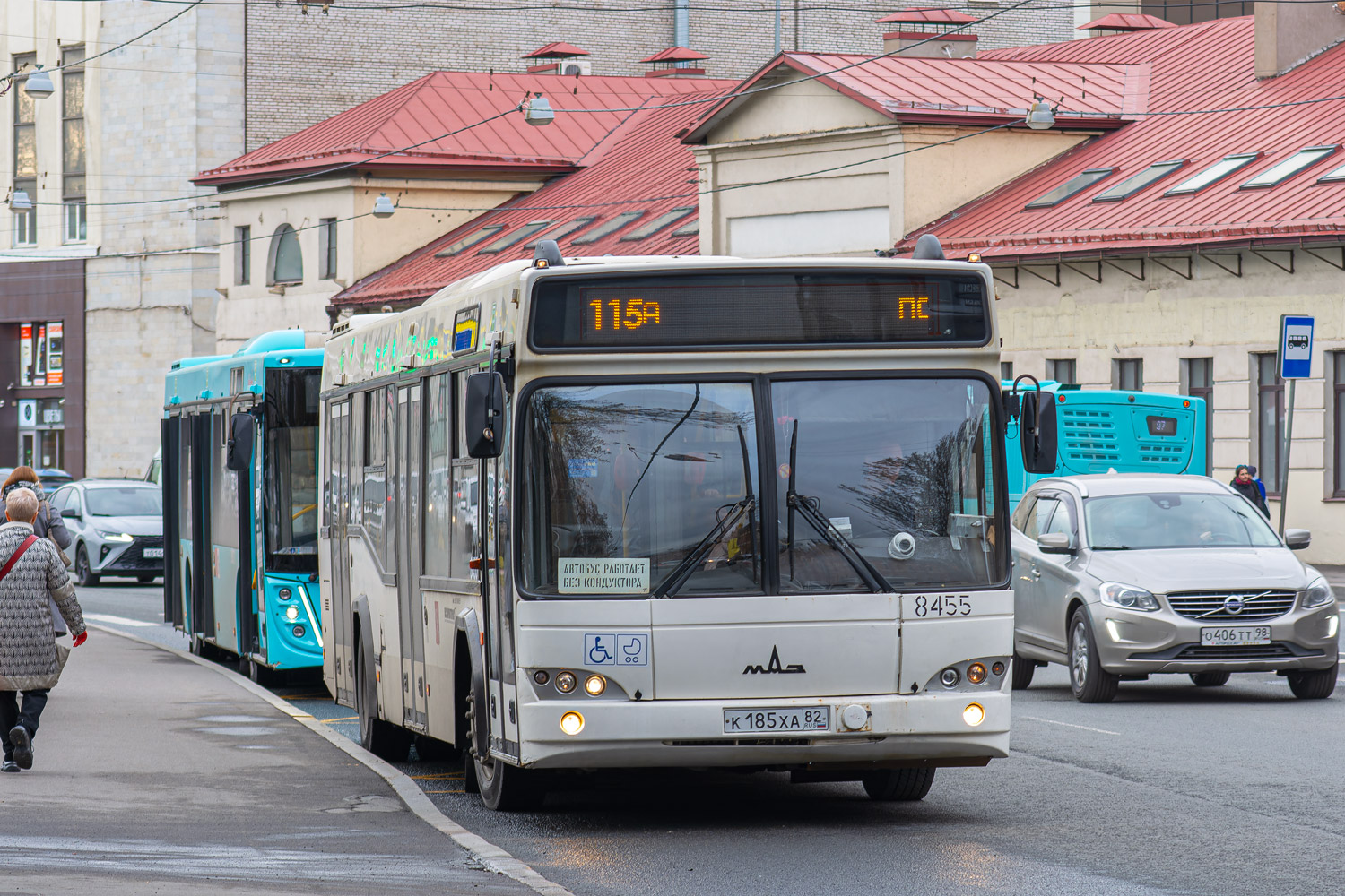 Санкт-Петербург, МАЗ-103.486 № 8455