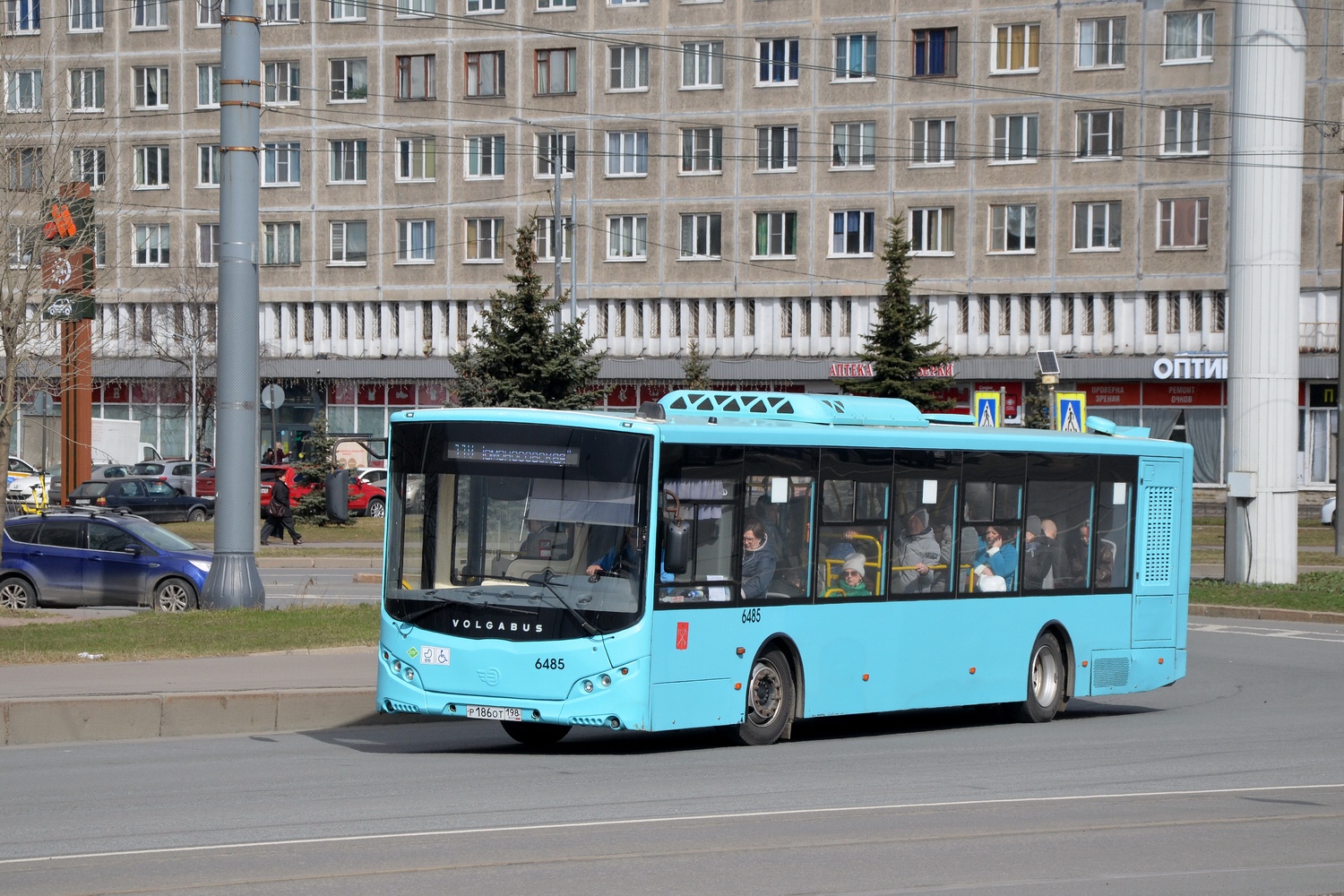 Санкт-Петербург, Volgabus-5270.G4 (LNG) № 6485