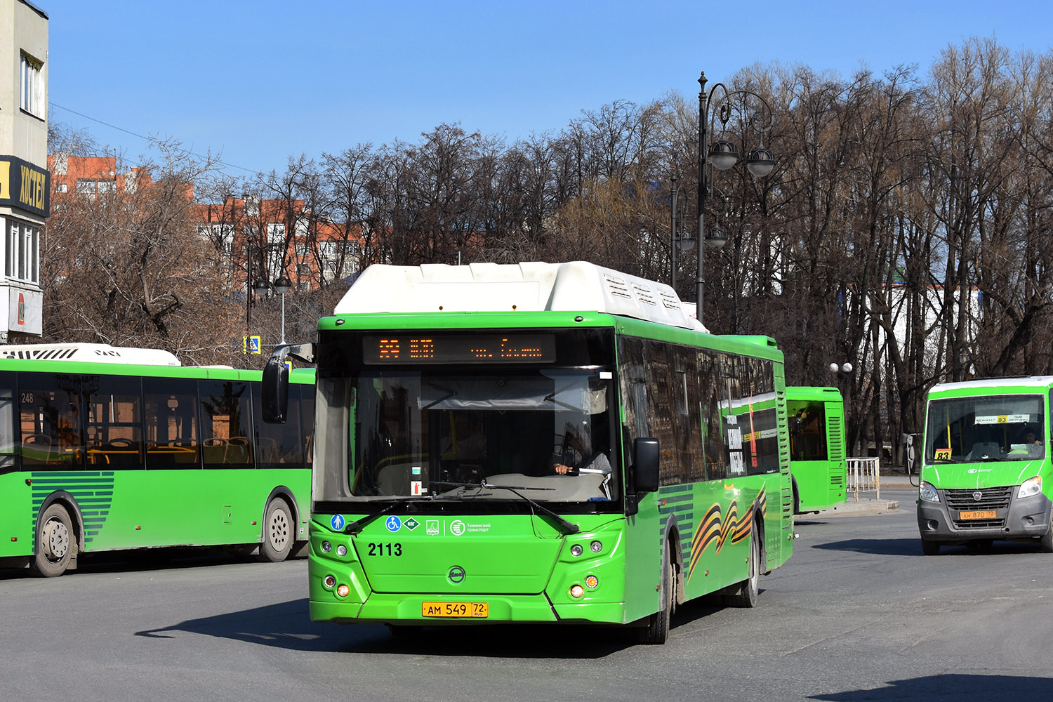 Тюменская область, ЛиАЗ-5292.67 (CNG) № 2113