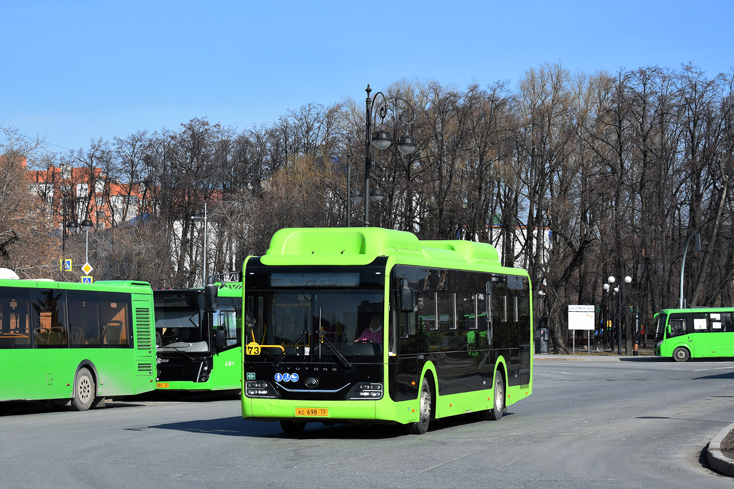 Тюменская область, Yutong ZK6116HG № АС 698 72