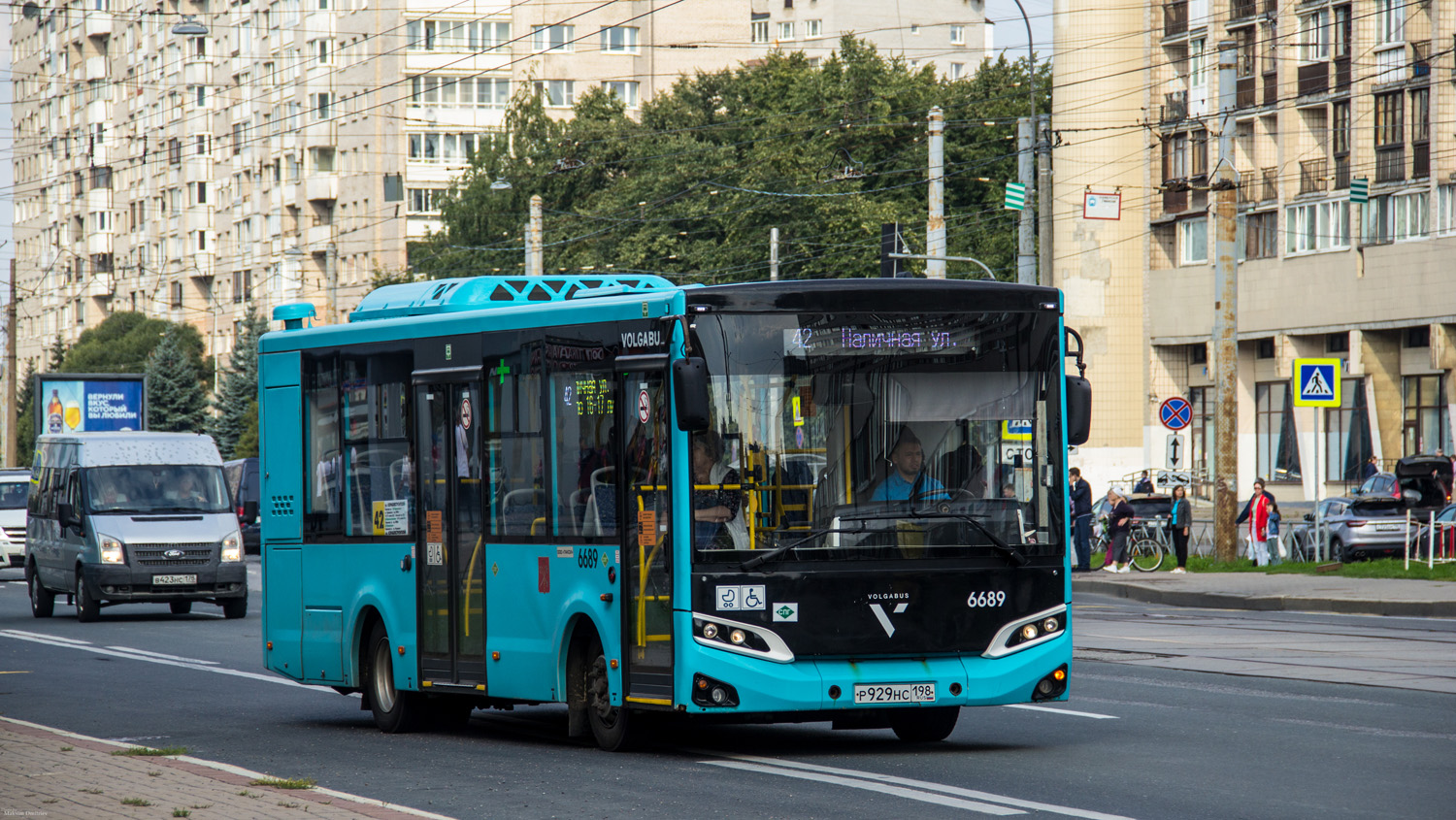 Санкт-Петербург, Volgabus-4298.G4 (LNG) № 6689
