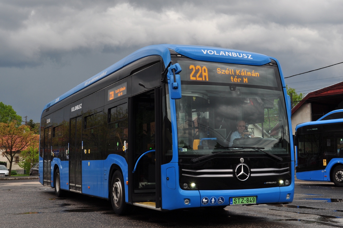 Hungary, Mercedes-Benz eCitaro # STZ-849