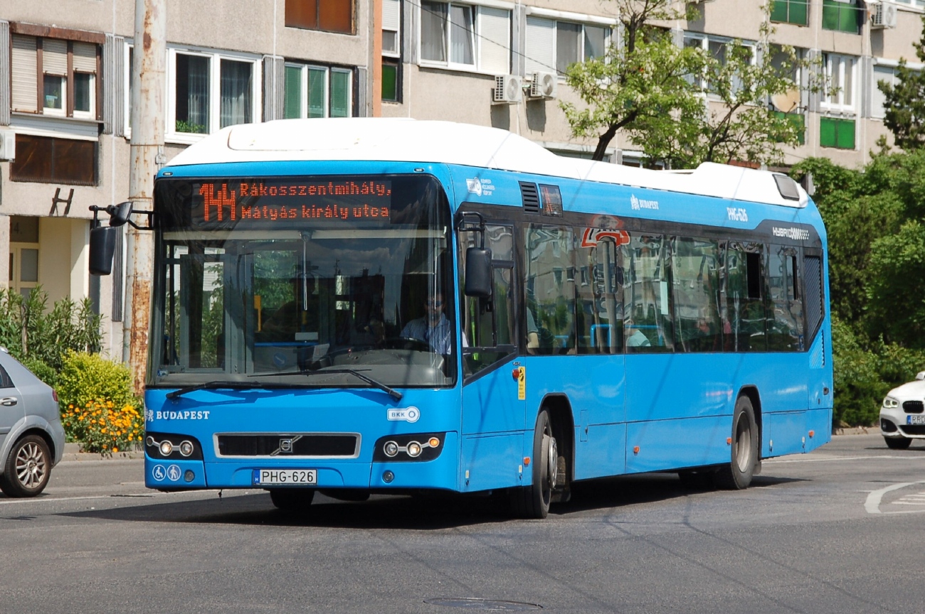 Венгрия, Volvo 7700 Hybrid № PHG-626