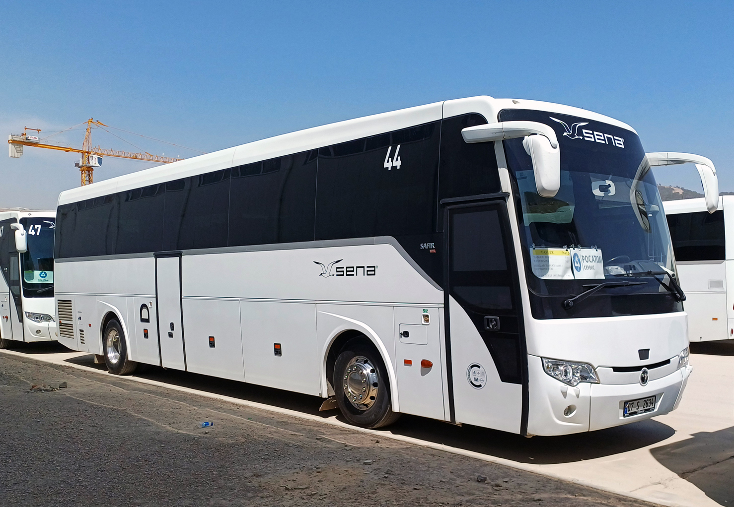 Турция, TEMSA Safir Plus № 44 Турция, TEMSA Safir Plus № 44