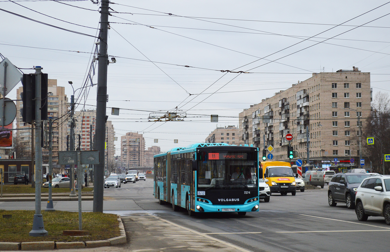 Санкт-Петербург, Volgabus-6271.02 № 7274