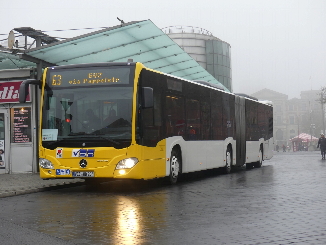 Нижняя Саксония, Mercedes-Benz Citaro C2 G № VEC-WB 254