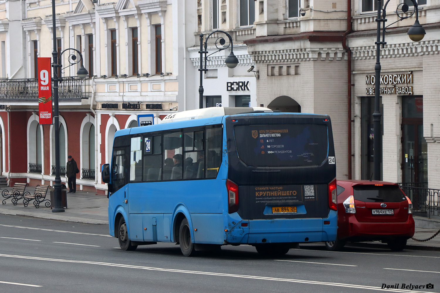 Приморский край, ПАЗ-320435-04 "Vector Next" № АВ 894 25
