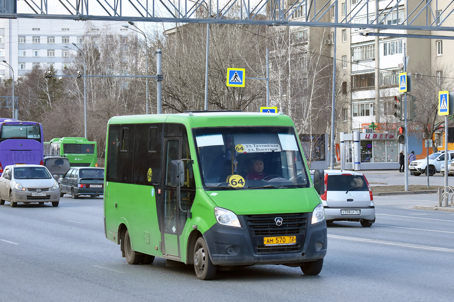 Тюменская область, ГАЗ-A64R45 Next № АМ 570 72