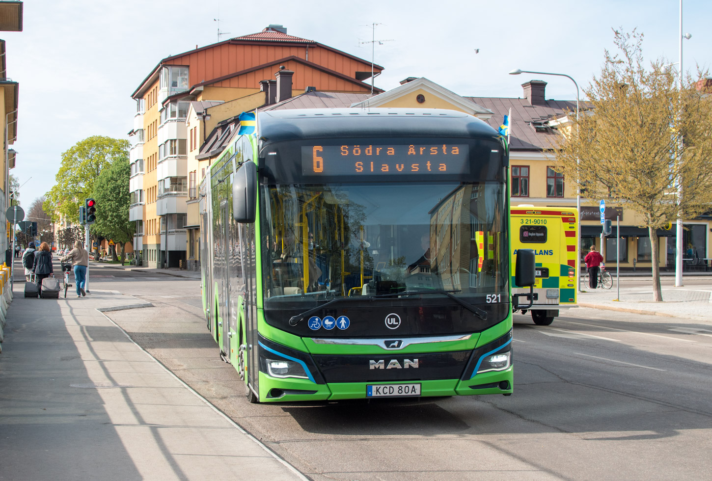 Швеция, MAN 18C Lion's City 18 E NG544 № 521
