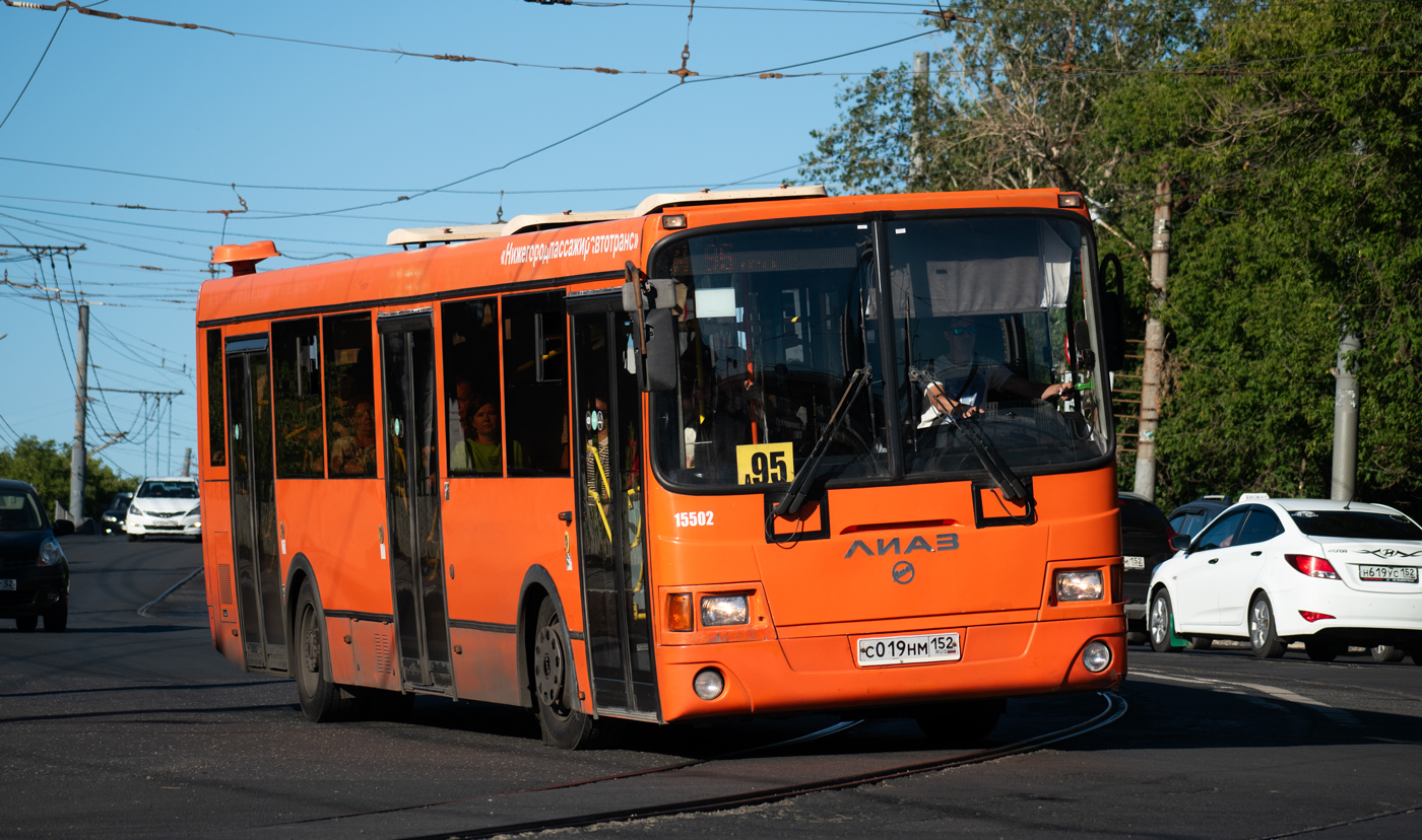 Нижегородская область, ЛиАЗ-5293.60 № 15502